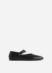 Mary Jane Ballerina in Black - CO Collections